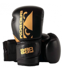 Bad Boy Boxhandschuhe Zeus Schwarz Gold