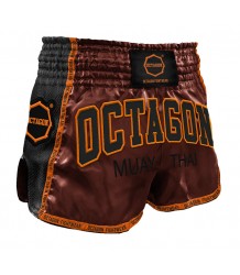 Octagon Muay Thai Shorts Braun Edition 2022