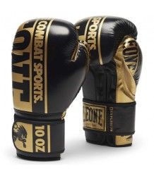 Leone1947 Nexplosion Boxhandschuhe Schwarz Gold Marken