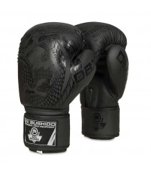 DBX Bushido Sparring Boxhandschuhe Schwarzer Drache B 2v18