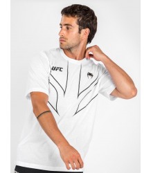 UFC Venum T-Shirt Fight Night 2.0 Replik Männer weiß