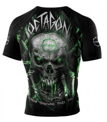 Octagon Rashguard SpiderSkull Kurzarm