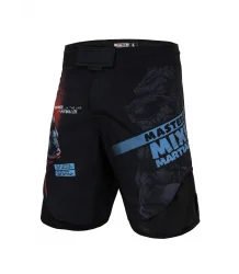 Pit Bull Masters MMA Grappling Shorts Schwarz