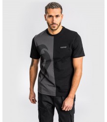 Venum T Shirt Giant Split Schwarz/Grau