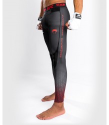 Venum Performence Leggings Institut Schwarz/Rot