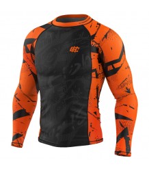 Extreme Hobby Rashguard Langarm Neo Orange