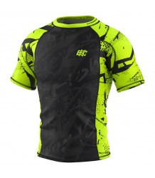 Extreme Hobby Rashguard Kurzarm Neo Lime