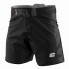 Extreme Hobby Athletic Bold Wrestling Shorts Schwarz