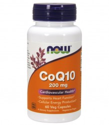 Now Foods Coq10 200mg 60 Vcaps