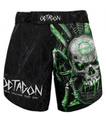 Octagon MMA Shorts Spiderskull