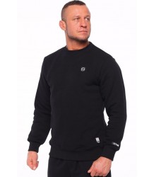 Octagon Sweatshirt mit Kleines Logo Schwarz