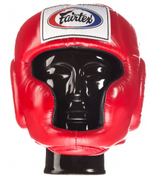 Fairtex Boxen Sparring Helm HG3 Rot