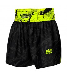 Extreme Hobby Muay Thai Shorts NEO Limette