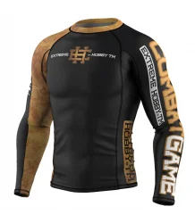 Extreme Hobby Rashguard Langarm Longsleeve Golden Warrior