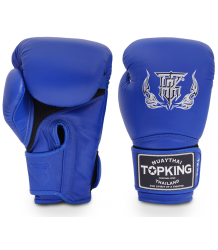 Top King Boxhandschuhe TKBGSA Super Air Einfarbig Blau