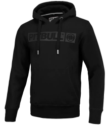 Pit Bull Sweatshirt mit Kapuze Hilltop Schwarz/Schwarz