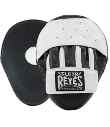 Cleto Reyes gekrümmt Boxen Schilde schwarz / weiß PARA 2pcs