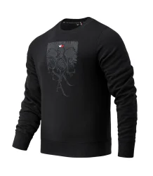 Extreme Hobby Sweatshirt mit Kapuze und Rundhalsausschnitt Patriot Schwarz