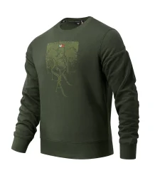 Extreme Hobby Sweatshirt mit Kapuze und Rundhalsausschnitt Patriot Khaki