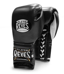 Cleto Reyes Boxhandschuhe Lace Up Sparring Handschuhe schwarz