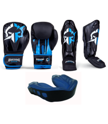 Ground Game K1 Kickboxing Handschuhe Boxhandschuhe Logo Pecs Protektoren 2.0 Jaw WarHouse