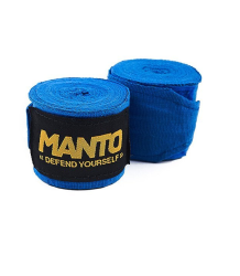 MANTO Boxbandagen Defend V2 Wraps Blau 4m