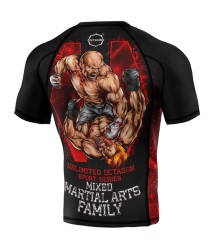 Octagon Rashguard Kurzarm PREMIUM MMA Familie