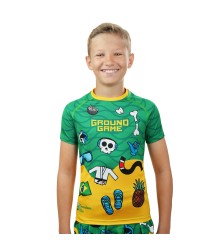 Ground Game Kinder Rashguard Copacabana Kurzarm