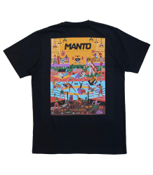 MANTO T-Shirt Gym 2.0 Schwarz