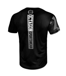 Octagon T-Shirt Technisches T-Shirt Ultimate Schwarz