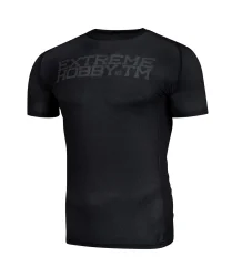 Extreme Hobby Technisches T-Shirt Trace Schwarz