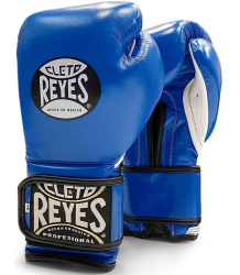 Cleto Reyes Boxhandschuhe Klettverschluss Sparring Handschuhe blau