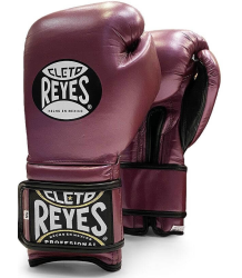 Cleto Reyes Boxhandschuhe Klettverschluss Sparring Handschuhe lila