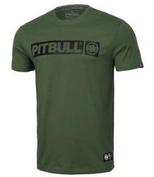 Pit Bull T-Shirt Hilltop Leichtes T-Shirt Olive