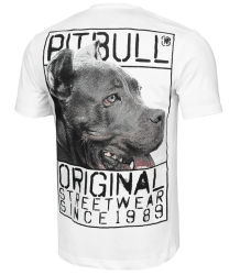 Pit Bull T-shirt Herkunft Weiß