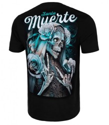 Pit Bull T-shirt Santa Muerte 24 Schwarz