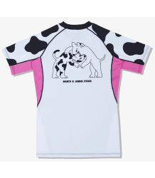 MANTO Rashguard Kurzarm DOGS Schwarz