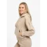 Pit Bull Women's Oversize Sweatshirt mit Kapuze Manzanita Sand