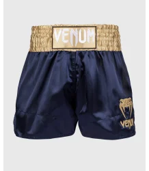 Venum Muay Thai Classic Shorts Marineblau/Gold