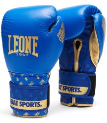 Leone1947 Sparring Boxhandschuhe DNA Blau