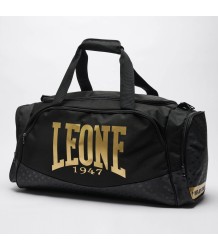 Leone1947 Sports Training Dufle Tasche DNA Schwarz/Gold