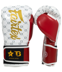 Fairtex Booster Boxhandschuhe FXB-BG STAR WH/WR