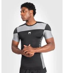 Venum Rashguard Kurzarm Tempest Schwarz/Grau