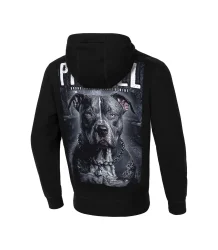 Pit Bull Street King Sweatshirt mit Kapuze Schwarz