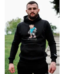 Srodowisko Miejskie MMA Bär Hoodie Schwarz