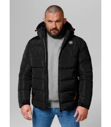 Pit Bull Winter Kapuzenjacke Airway V Schwarz