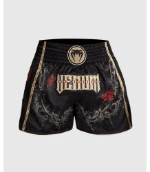 Venum Muay Thai Shorts Santa Muerte 5.0 Schwarz/Gold