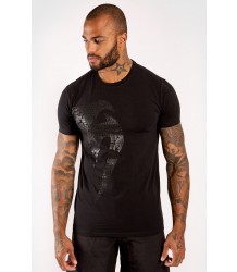 Venum T Shirt Giant Mattes Schwarzes Shirt